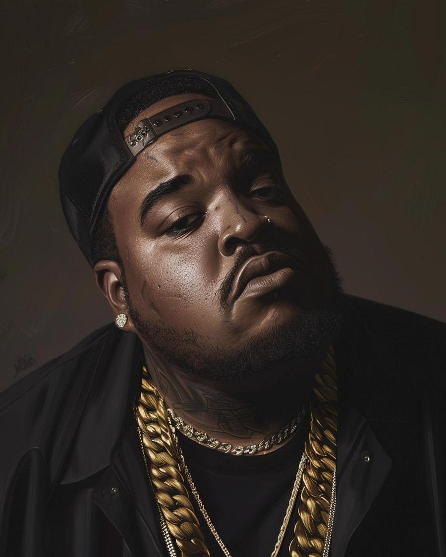 Big Boogie posing confidently, highlighting his success and hinting at his big boogie net worth.