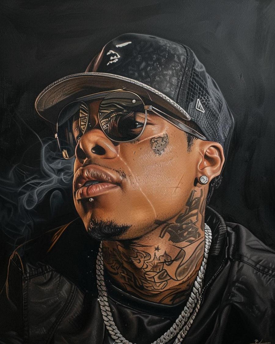 Eazy The Block Captain net worth and career highlights in professional photo.
