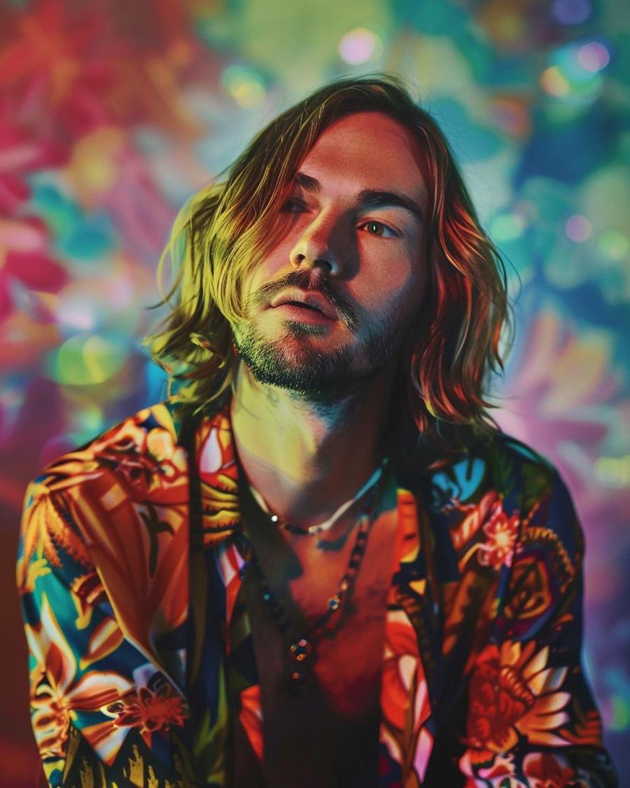 Kevin Parker smiling, representing his net worth in a casual outdoor setting.