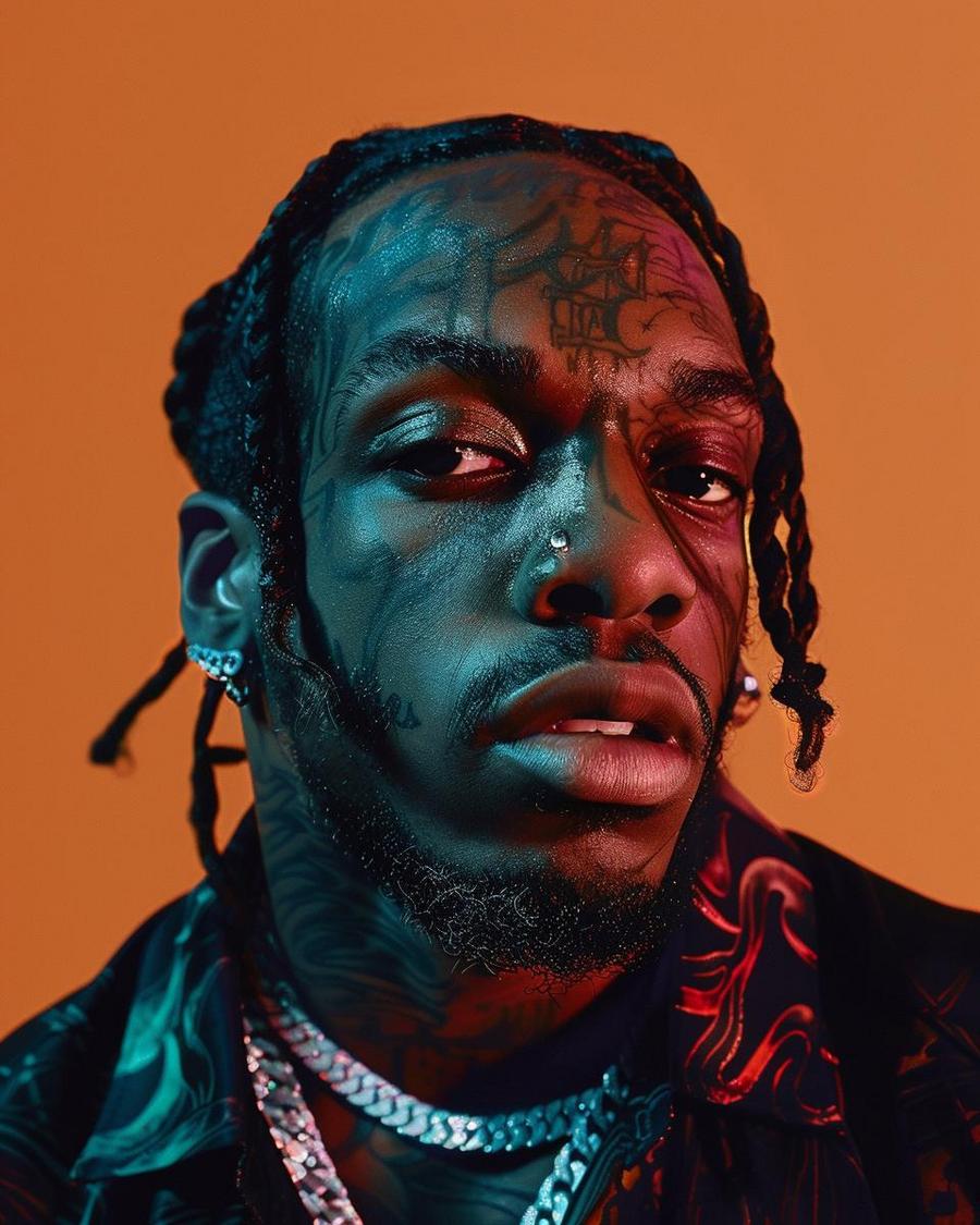 Conceited posing with expensive accessories reflecting high net worth and lavish lifestyle.