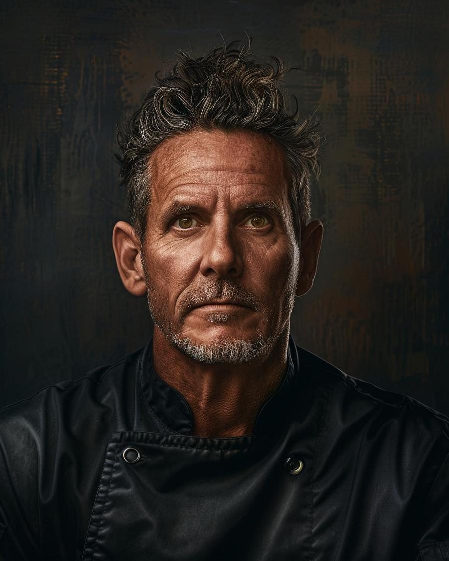 How Did Chris Fischer Begin His Culinary Career? Chris Fischer net worth: Discover his start in the culinary world from this image.