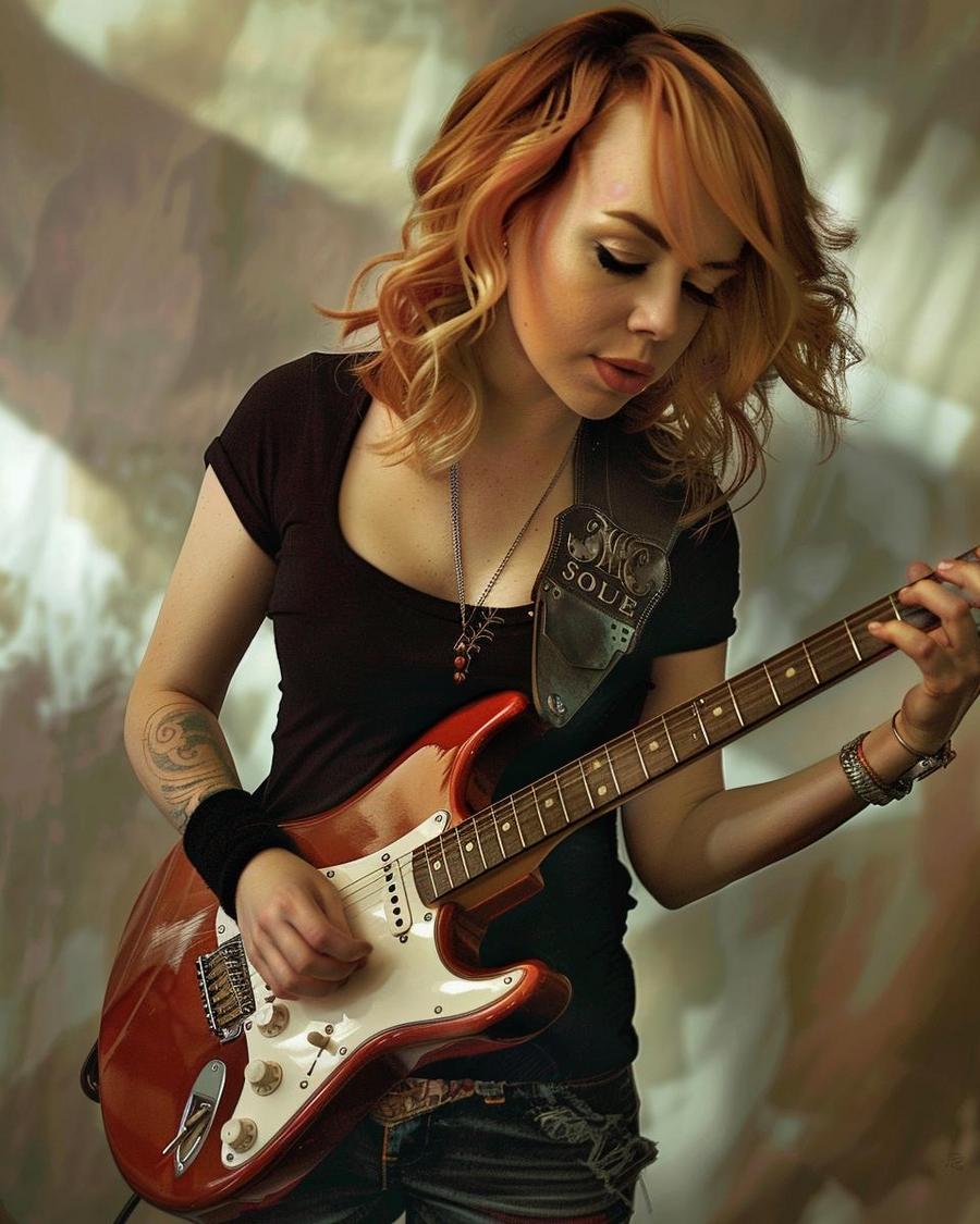 How Did Samantha Fish Break Through and Rise to Fame? Samantha Fish performing live on stage, showcasing her rise to fame and net worth.