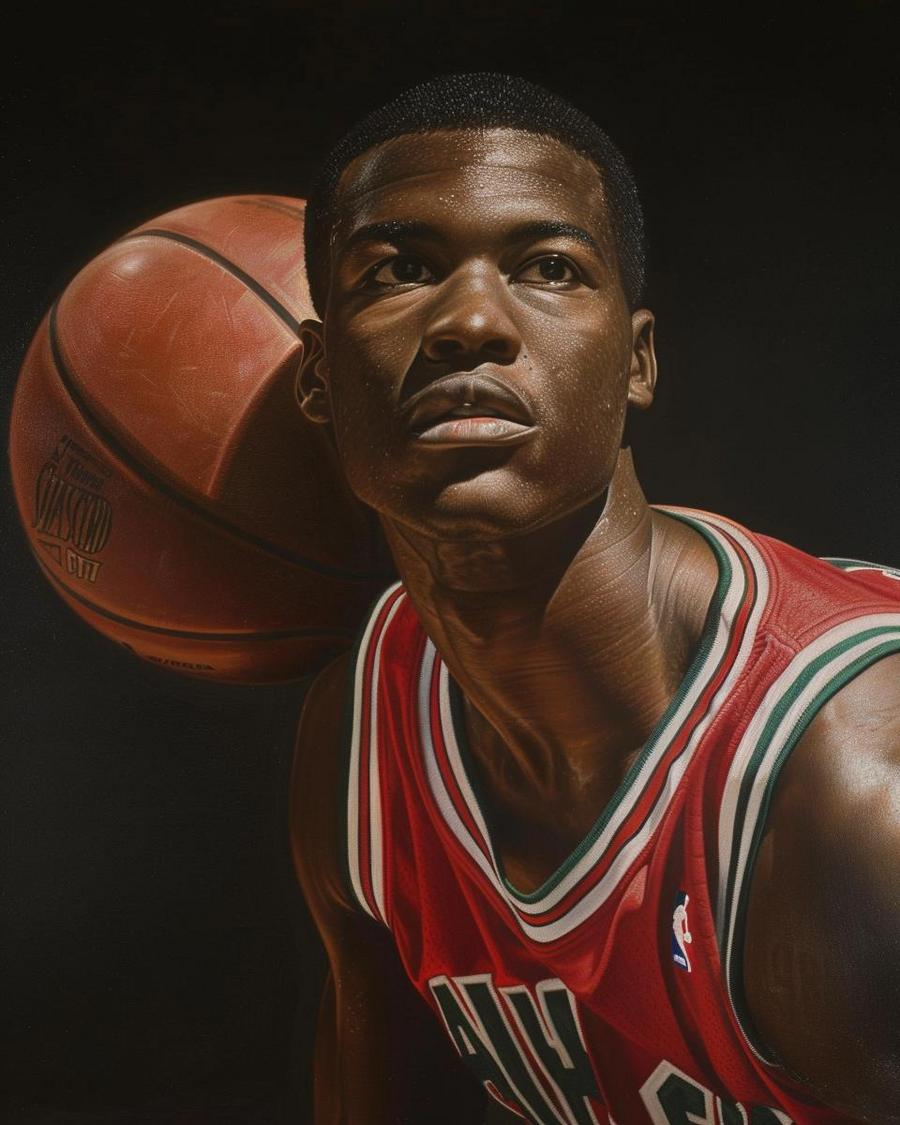 How Did Ty Young Accumulate Her Net Worth? Ty Young smiling while playing basketball, highlighting her impressive net worth achievements.