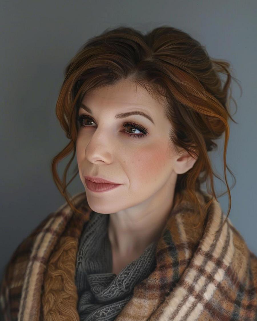 How Has Sara Jay Accumulated Her Net Worth? Sara Jay smiling, showcasing success related to her net worth in a casual setting.