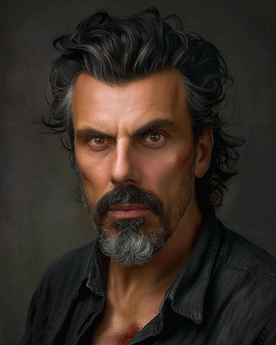 What Are Oded Fehr's Income Sources? Oded Fehr smiling, discussing income sources and net worth at an interview event.