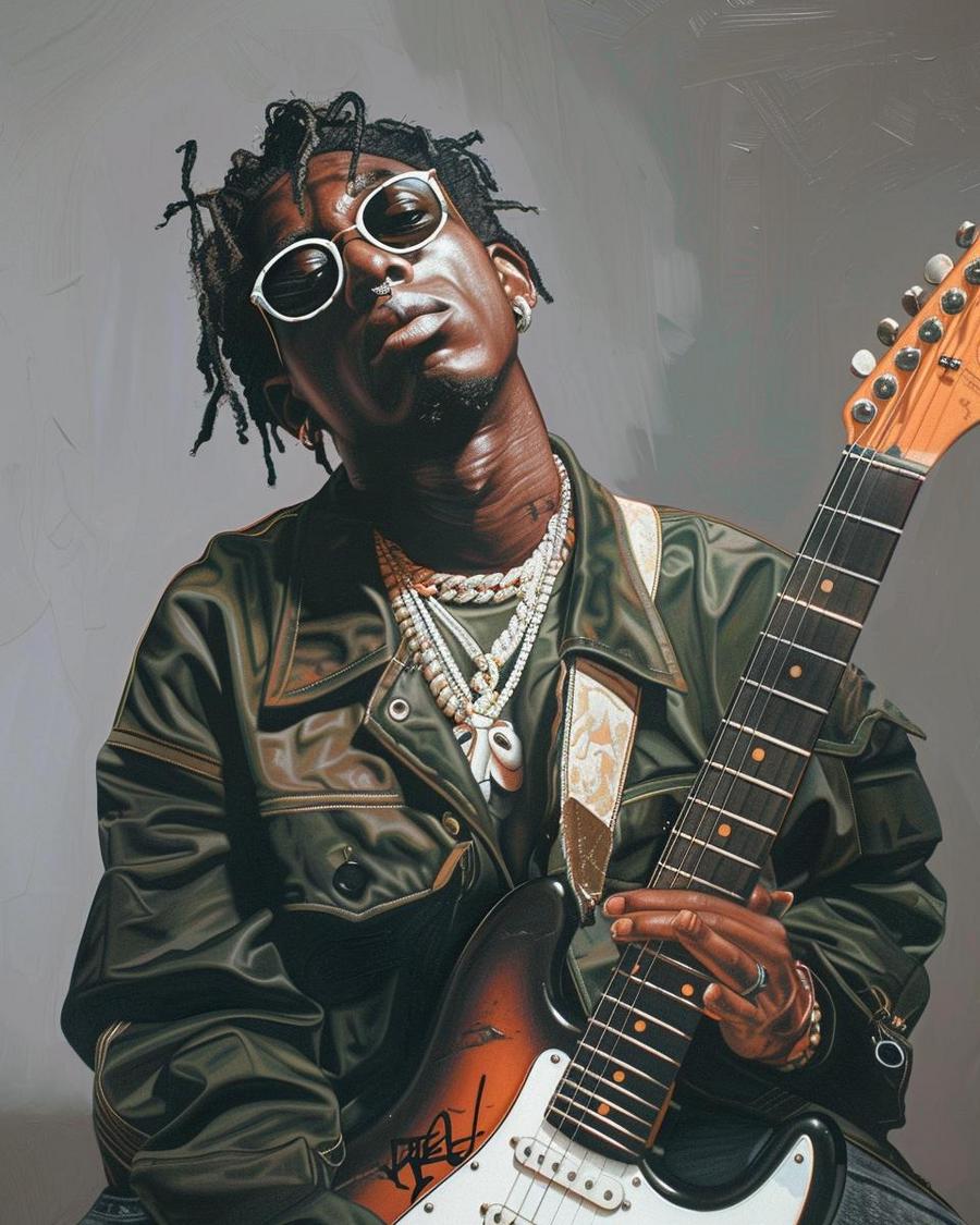 What Are Skillibeng’s Main Sources of Income? Skillibeng net worth: Reggae artist performing, highlighting income sources in the music industry.