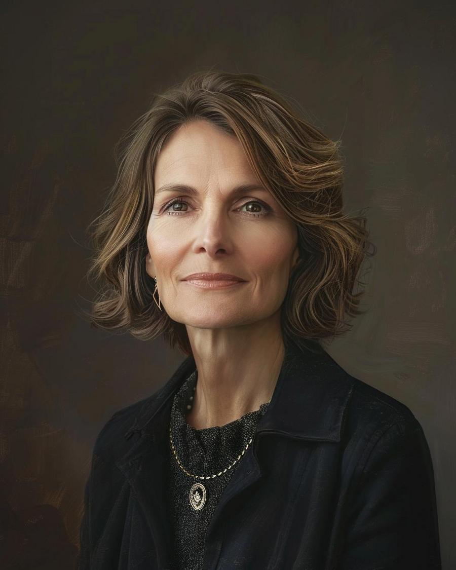 "Gloria Borger smiling in an interview, discussing gloria borger net worth in business attire."